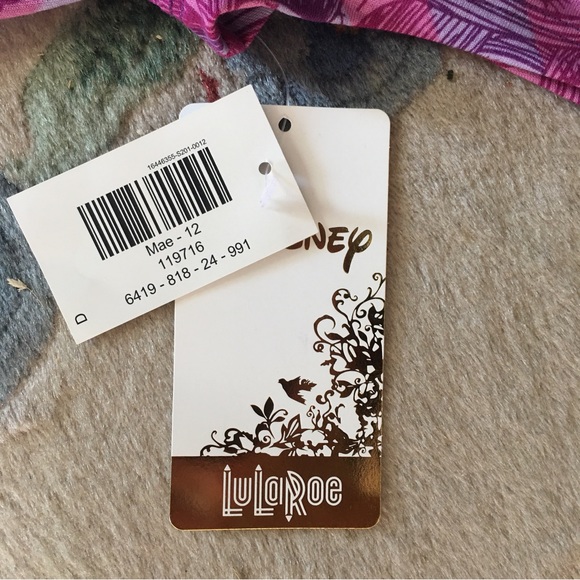 NWT Lularoe Nightmare Before Christmas Mae Dress +NWT Lularoe Nightmare Leggings - Picture 4 of 12